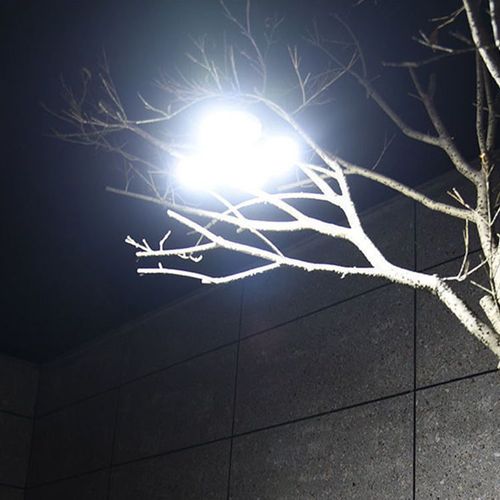 Solar-powered foldable football lights, making your garden as bright as a football field.