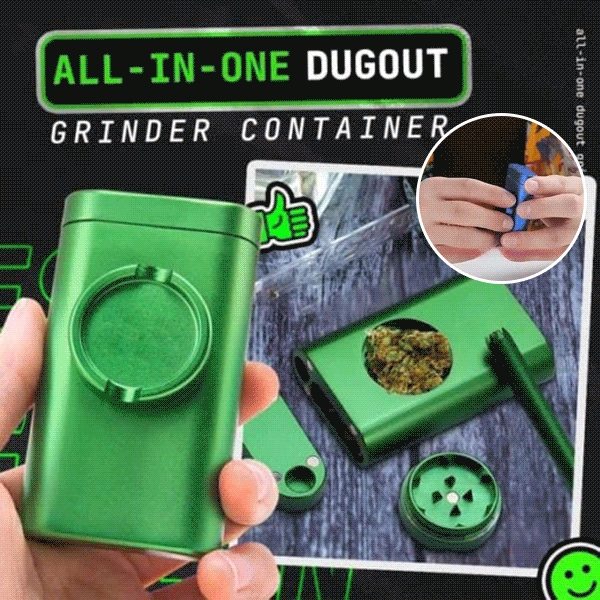 🎄Valentine's Day Deals-49% OFF🎄All-in-One Dugout Grinder Container
