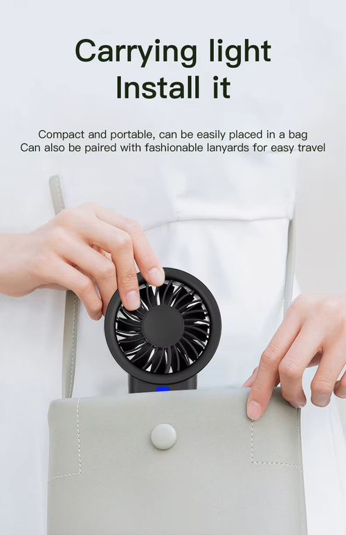 Summer Electric Cooling Portable Handy Fan