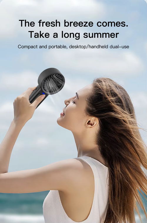 Summer Electric Cooling Portable Handy Fan