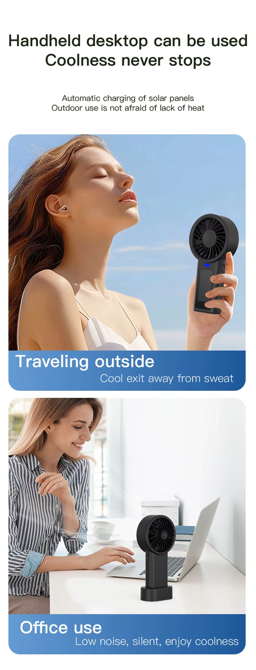 Summer Electric Cooling Portable Handy Fan
