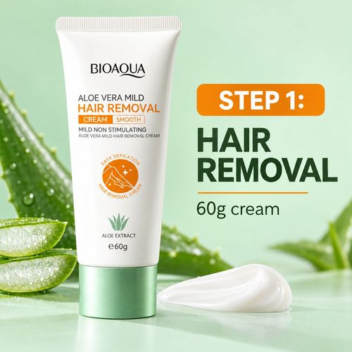 BIOAQUA Aloe Hair Removal & Care Set - 60 g + 30 g