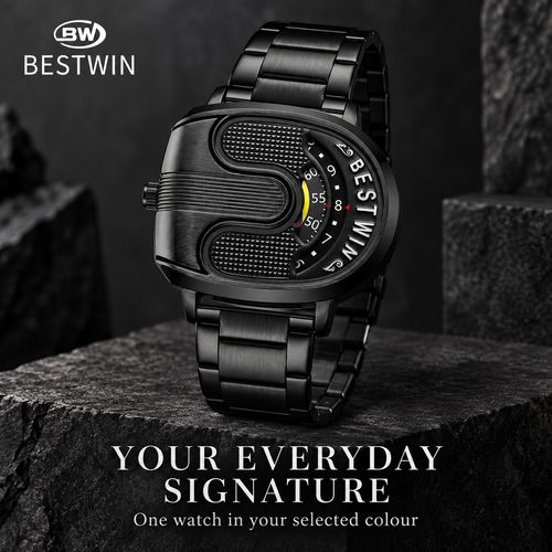 BESTWIN U-Shape Quartz Watch - Gold or Black