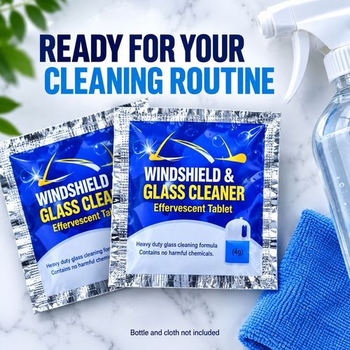 Windshield & Glass Cleaner Tablets - 10 Packs