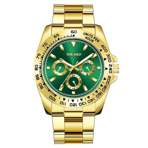YOLAKO Luminous Business Watch | Black or Green Dial