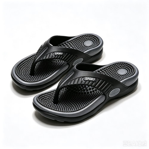 Textured Massage Footbed Flip-Flops