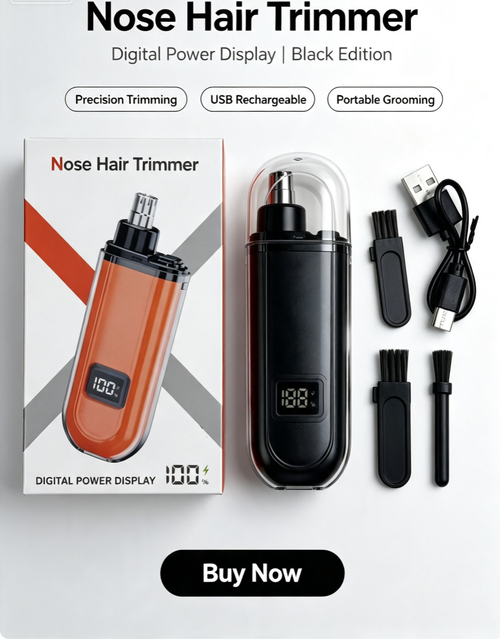 USB-C Nose Hair Trimmer