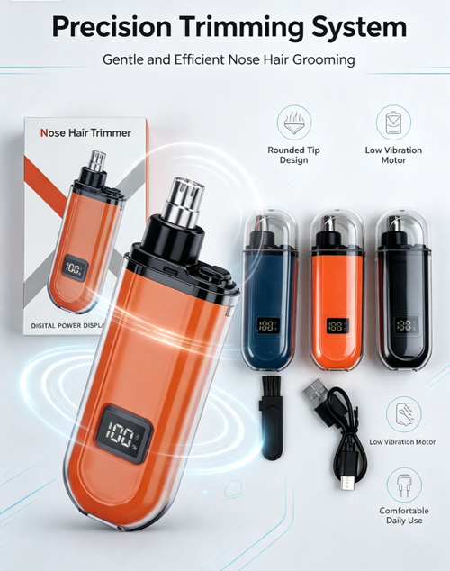 USB-C Nose Hair Trimmer