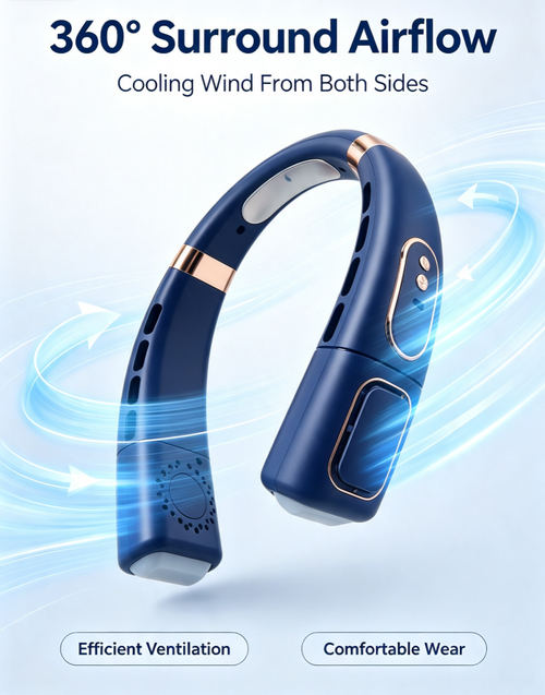 Mini Hanging Neck Fan