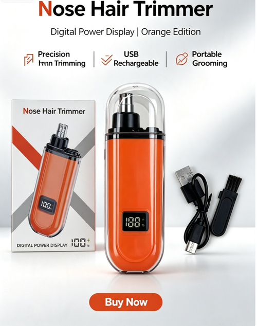 USB-C Nose Hair Trimmer