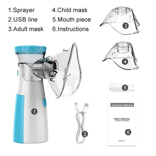 Family Health Must-Have | Medical-Grade Portable Nebulizer – Safe & Effective