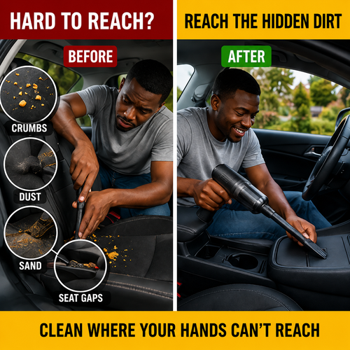🔥HOT SALE🔥 COD！Wireless Car Vacuum Nairobi Inventory | Ships in 48 Hours | 7-Day No-Questions-Asked Returns and Exchanges. Cash-on-Delivery orders will be shipped from our Nairobi warehouse within 48 hours. Delivery takes 1–3 business days.