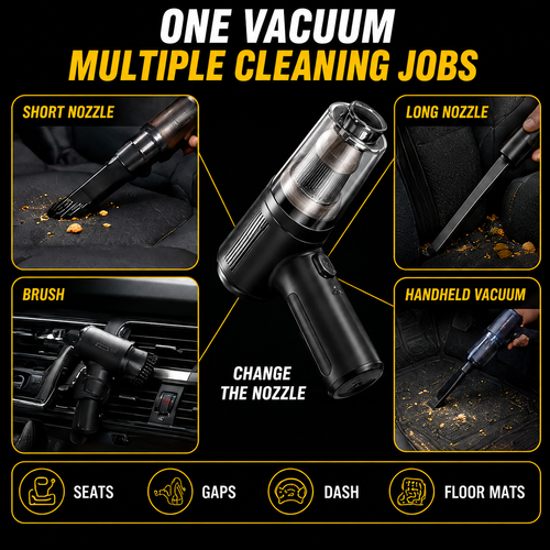 🔥HOT SALE🔥 COD！Wireless Car Vacuum Nairobi Inventory | Ships in 48 Hours | 7-Day No-Questions-Asked Returns and Exchanges. Cash-on-Delivery orders will be shipped from our Nairobi warehouse within 48 hours. Delivery takes 1–3 business days.
