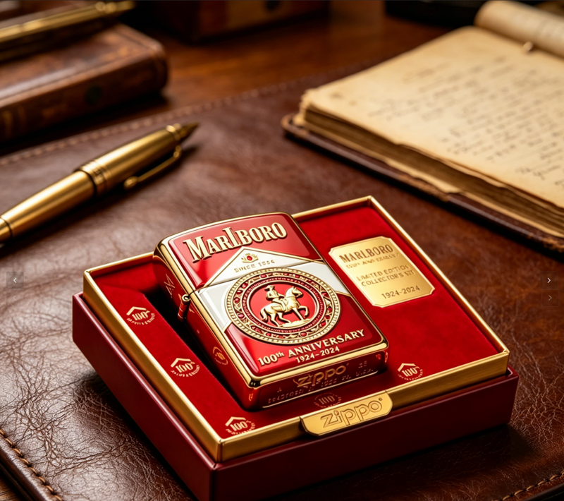 Marlboro 100. Jubiläum Zippo Feuerzeug