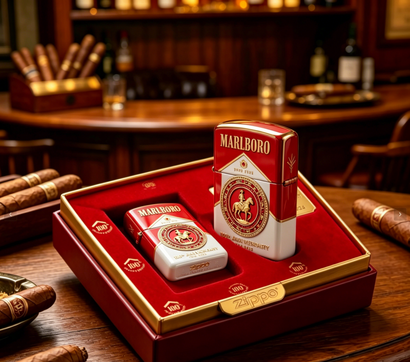 Marlboro 100. Jubiläum Zippo Feuerzeug