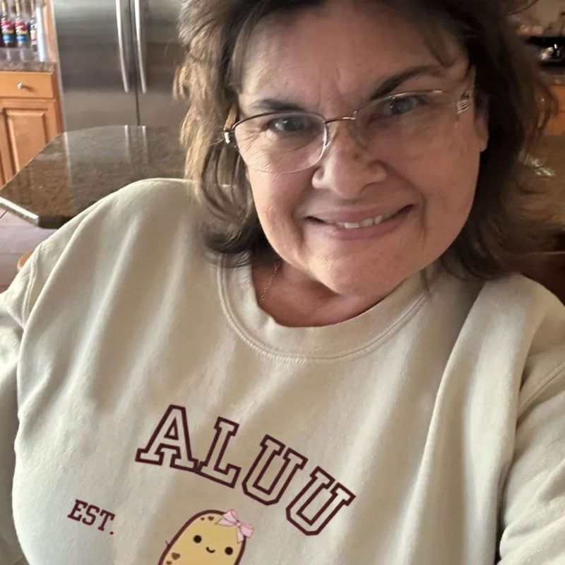 Personalized Potato-Themed T-Shirt, Crewneck Sweatshirt & Hoodie