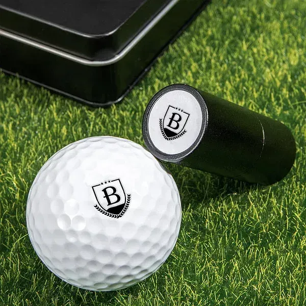 Exclusive custom golf ball stamps - add a personal touch to your golf course experience