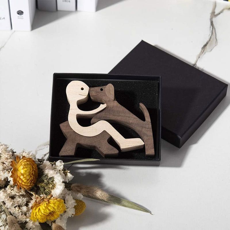 Personalized Custom Wooden Pet Carvings - Cuteness Overload - Gift For Pet Lovers