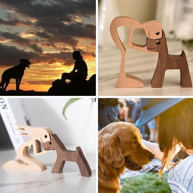 Personalized Custom Wooden Pet Carvings - Cuteness Overload - Gift For Pet Lovers