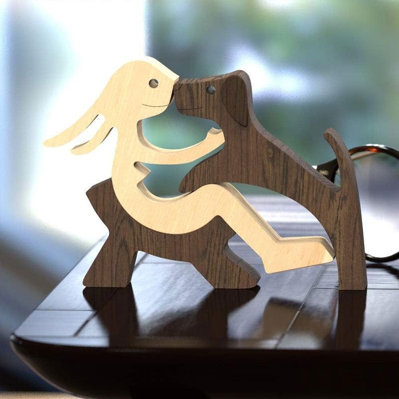 Personalized Custom Wooden Pet Carvings - Cuteness Overload - Gift For Pet Lovers