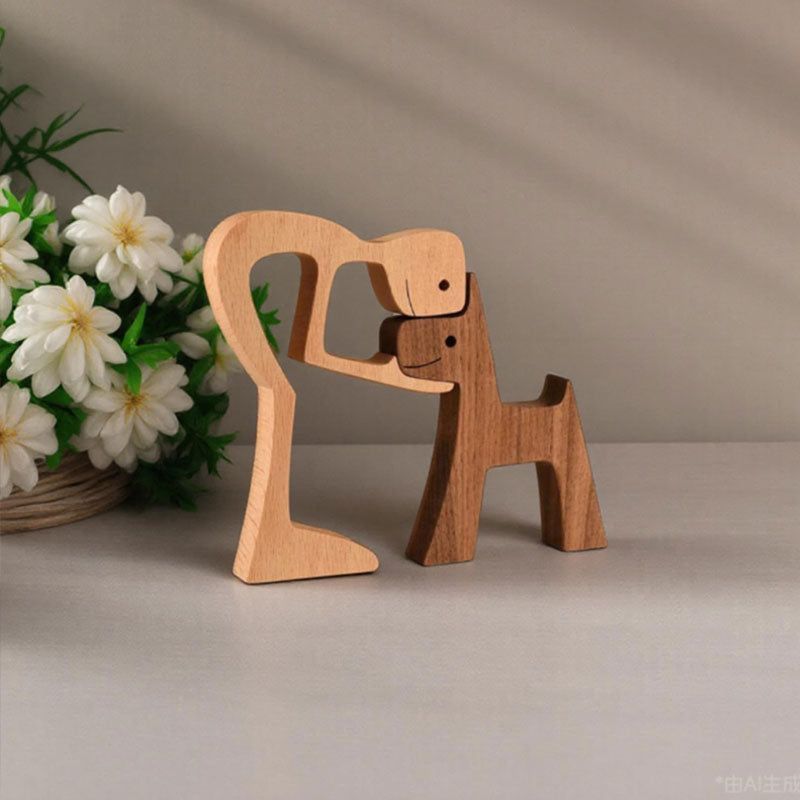 Personalized Custom Wooden Pet Carvings - Cuteness Overload - Gift For Pet Lovers