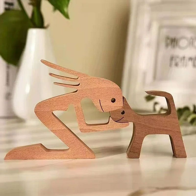 Personalized Custom Wooden Pet Carvings - Cuteness Overload - Gift For Pet Lovers