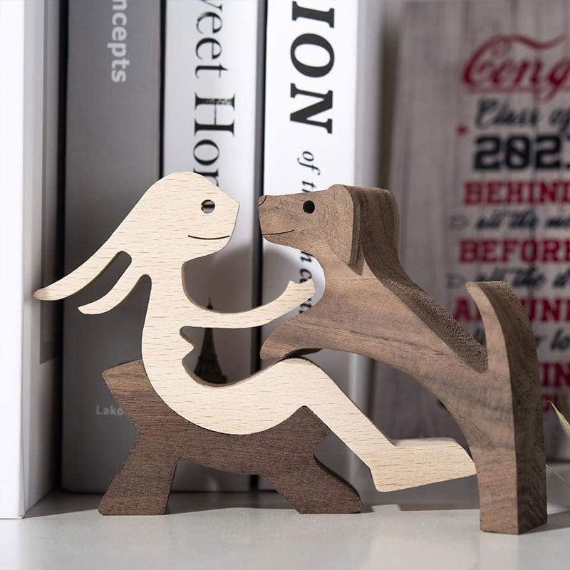 Personalized Custom Wooden Pet Carvings - Cuteness Overload - Gift For Pet Lovers