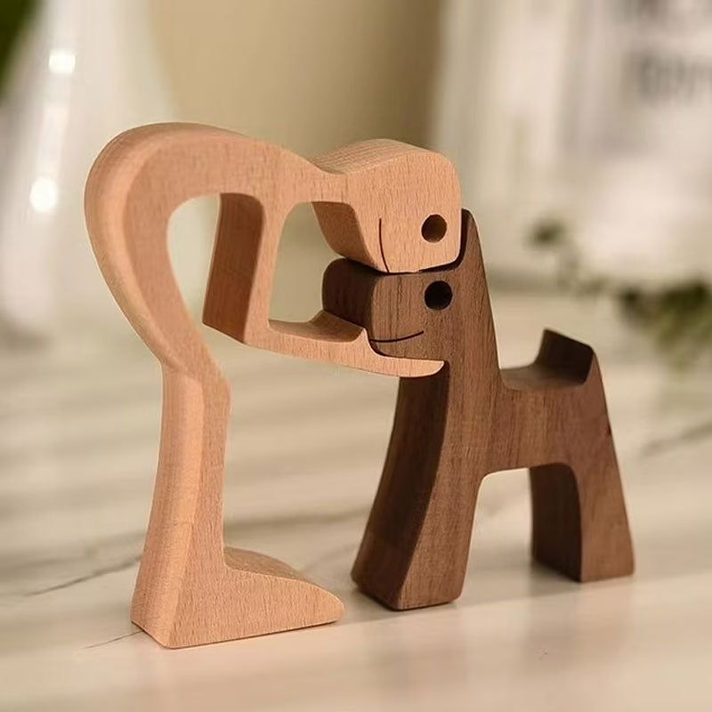 Personalized Custom Wooden Pet Carvings - Cuteness Overload - Gift For Pet Lovers