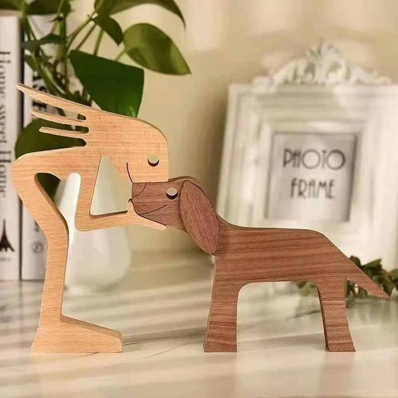 Personalized Custom Wooden Pet Carvings - Cuteness Overload - Gift For Pet Lovers