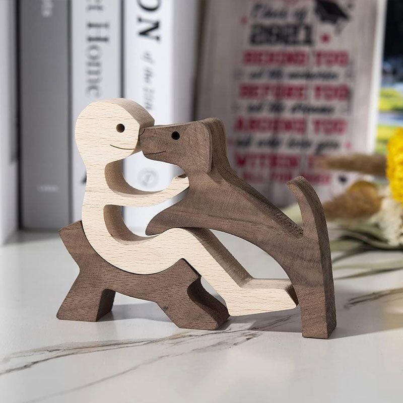 Personalized Custom Wooden Pet Carvings - Cuteness Overload - Gift For Pet Lovers