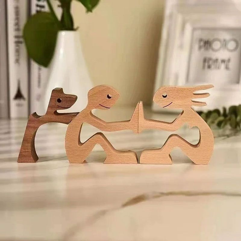 Personalized Custom Wooden Pet Carvings - Cuteness Overload - Gift For Pet Lovers