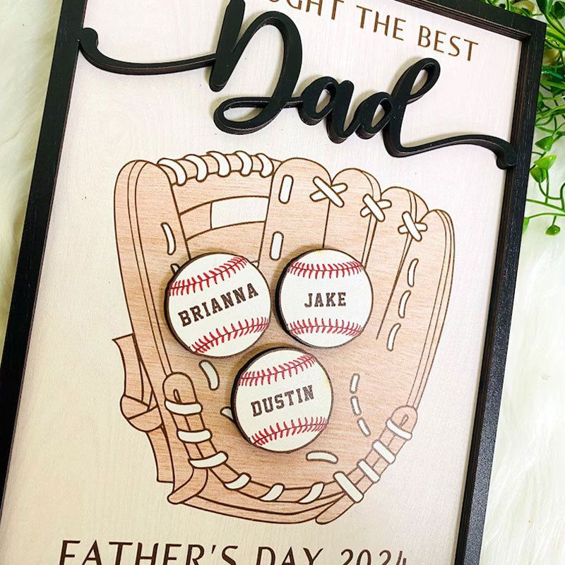 Personalized We Caught The Best Dad