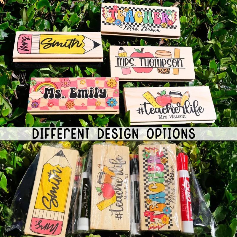 Customized Personalized Teacher Whiteboard Eraser