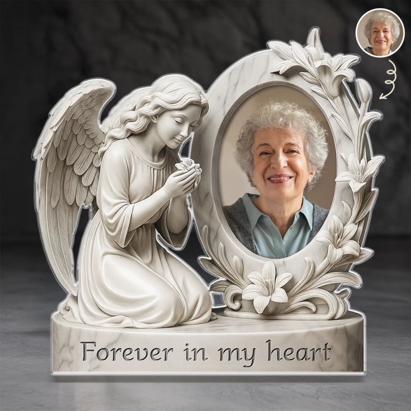 Customized Acrylic Photo Plaques Sympathy Gifts for Family Members