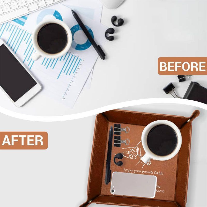 Personalized Valet Tray For Father's Day