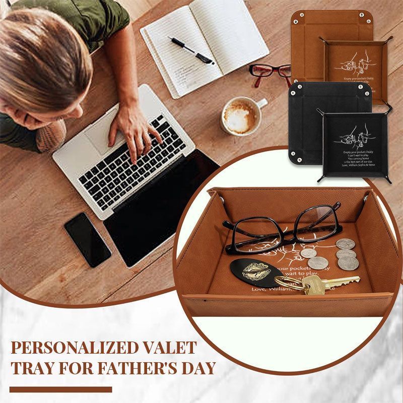 Personalized Valet Tray For Father's Day