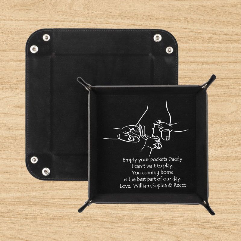 Personalized Valet Tray For Father's Day