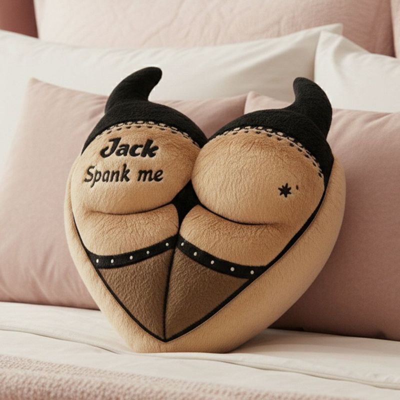 Personalized Funny Gifts For Couple Pillow Spank Me 06natn191125