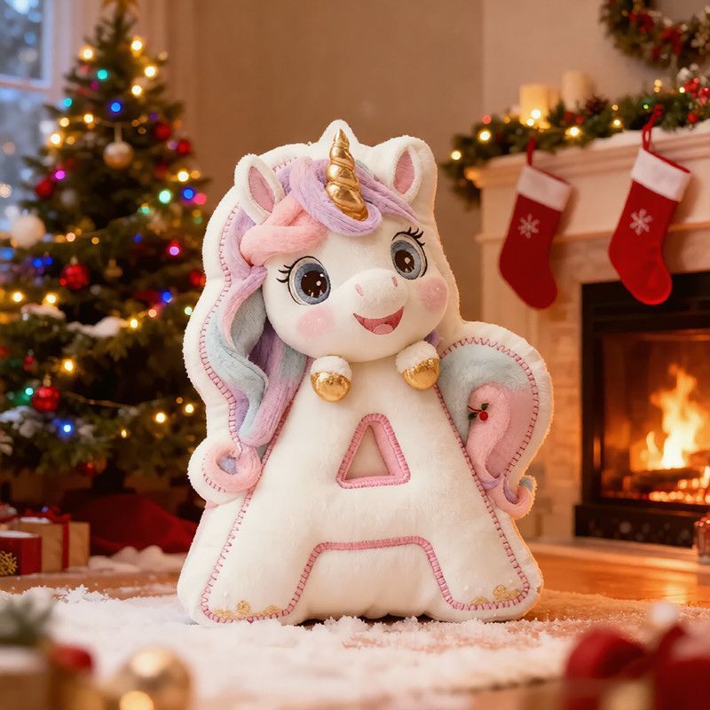 Personalized Dream Horse Pillow with Colorful Mane and Magical Design for Whimsical Decor and Enchanting Holiday Gifts Graphic 3D Print Pillow