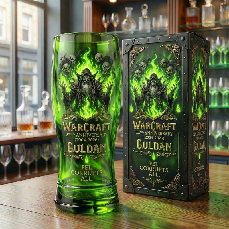 ⚔️ Azer Legends-Kollektor glas zum 22. Jahrestag