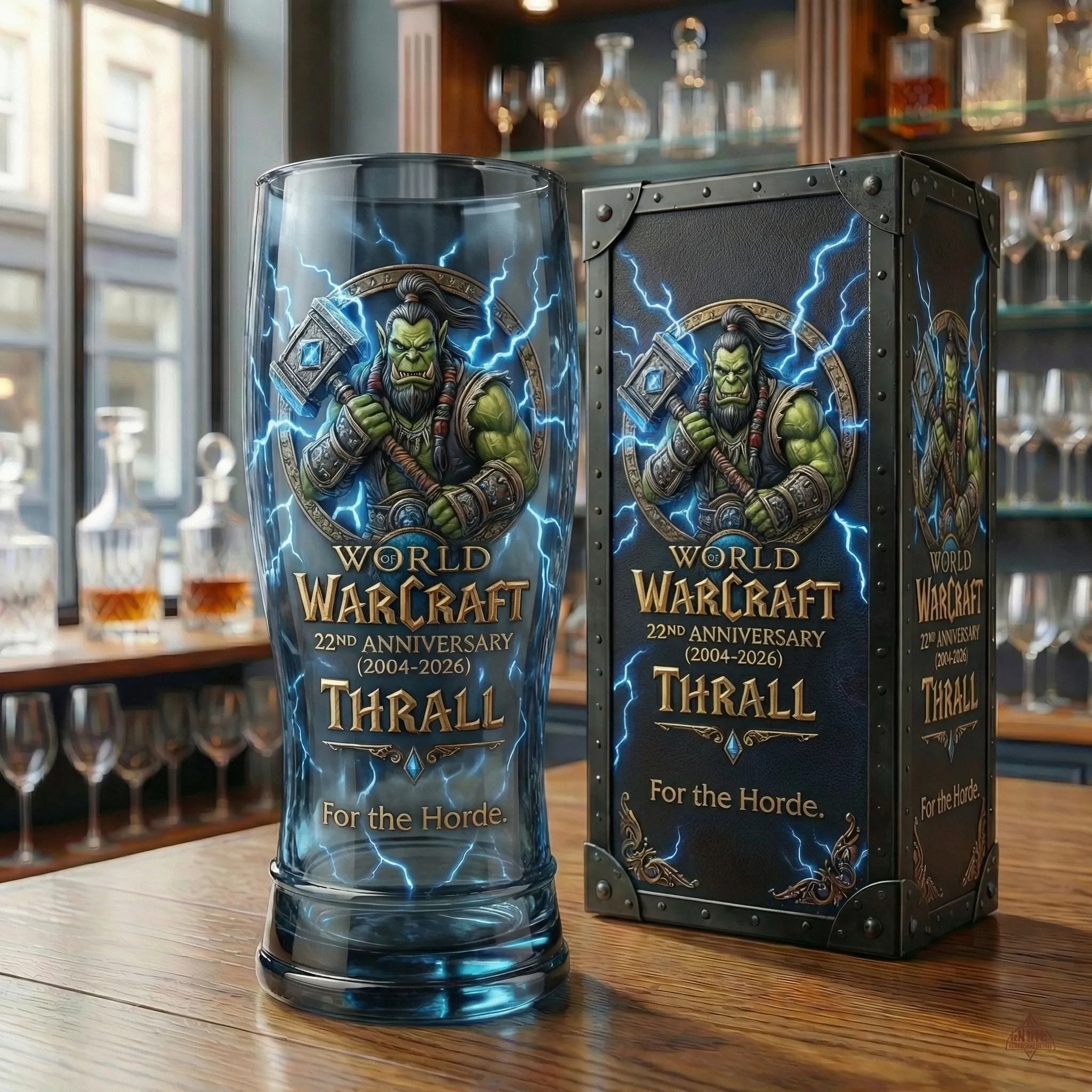 ⚔️ Azer Legends-Kollektor glas zum 22. Jahrestag