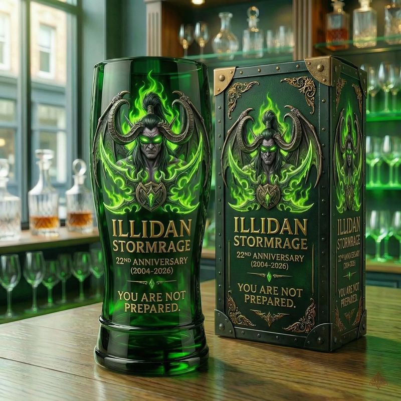 ⚔️ Azer Legends-Kollektor glas zum 22. Jahrestag