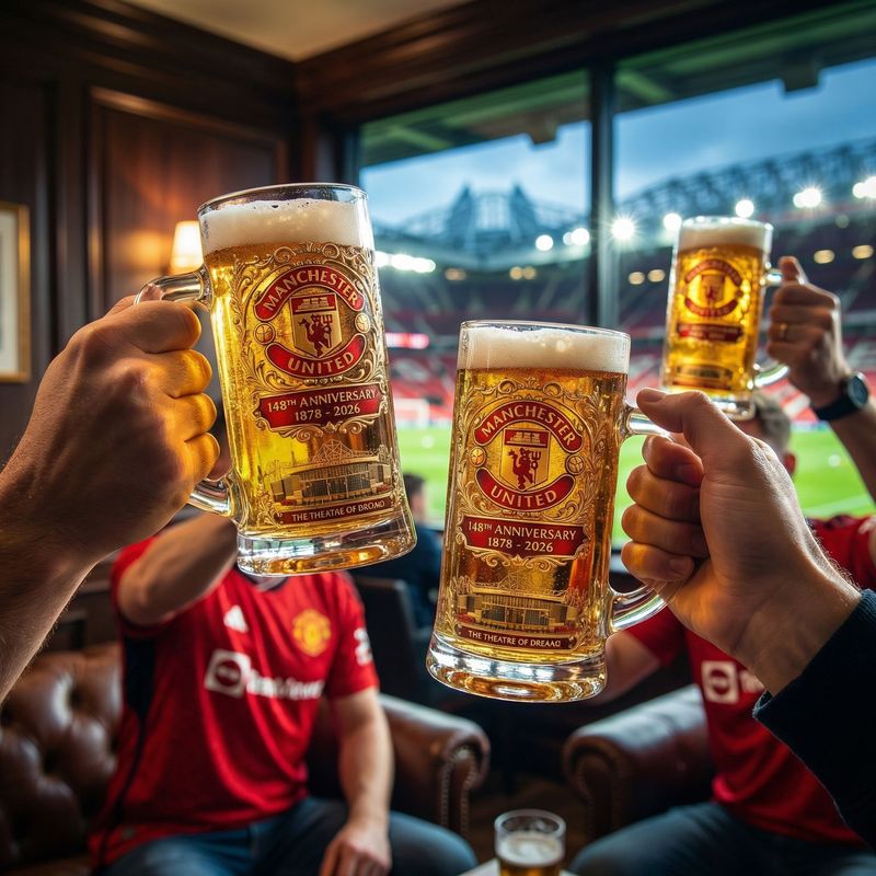 Manchester United 148. Jubiläum Erbe Bier Stein (1878-2026)