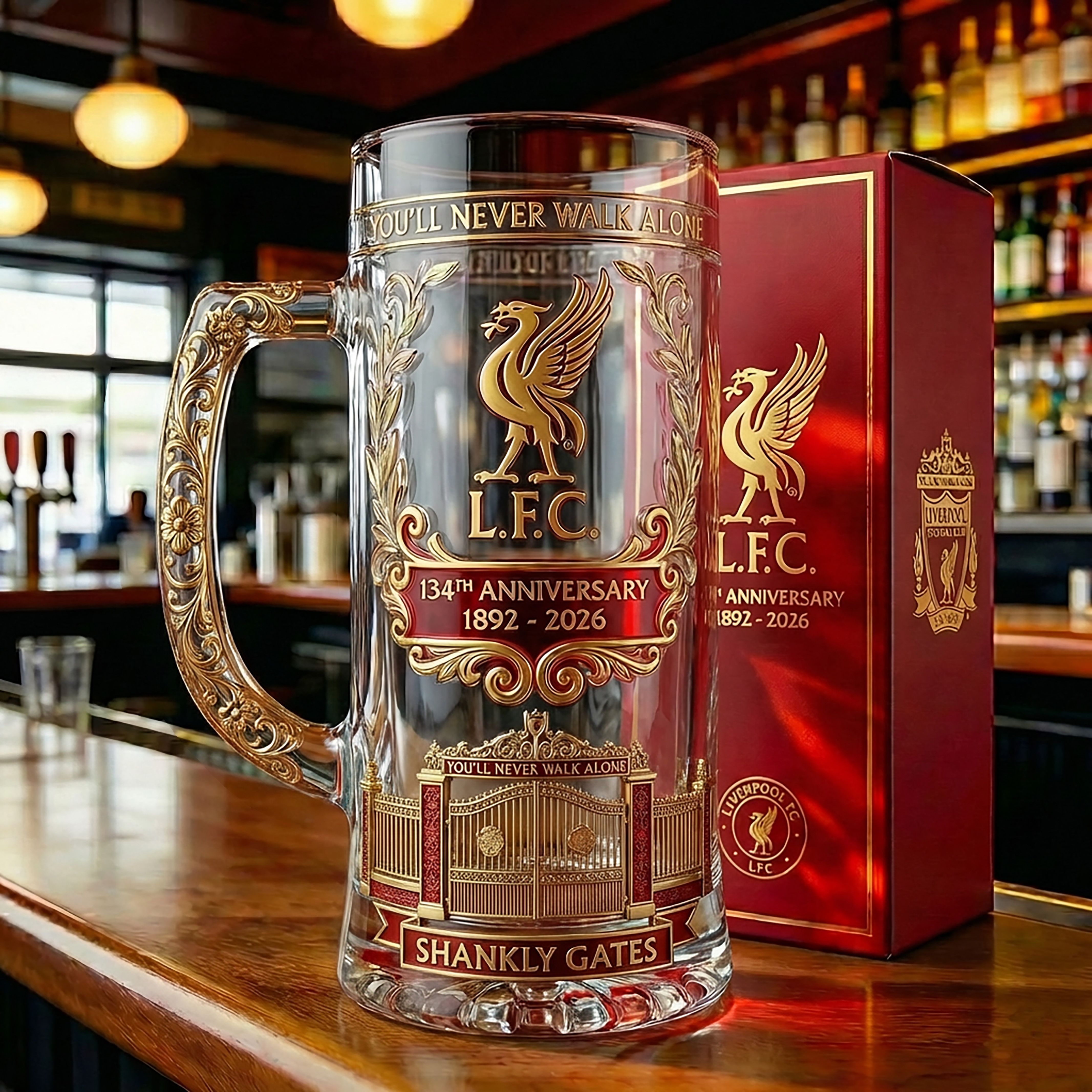 🏆L.F.C. 134. Jubiläums Gedenkfeier Bier Stein (1892-2026)
