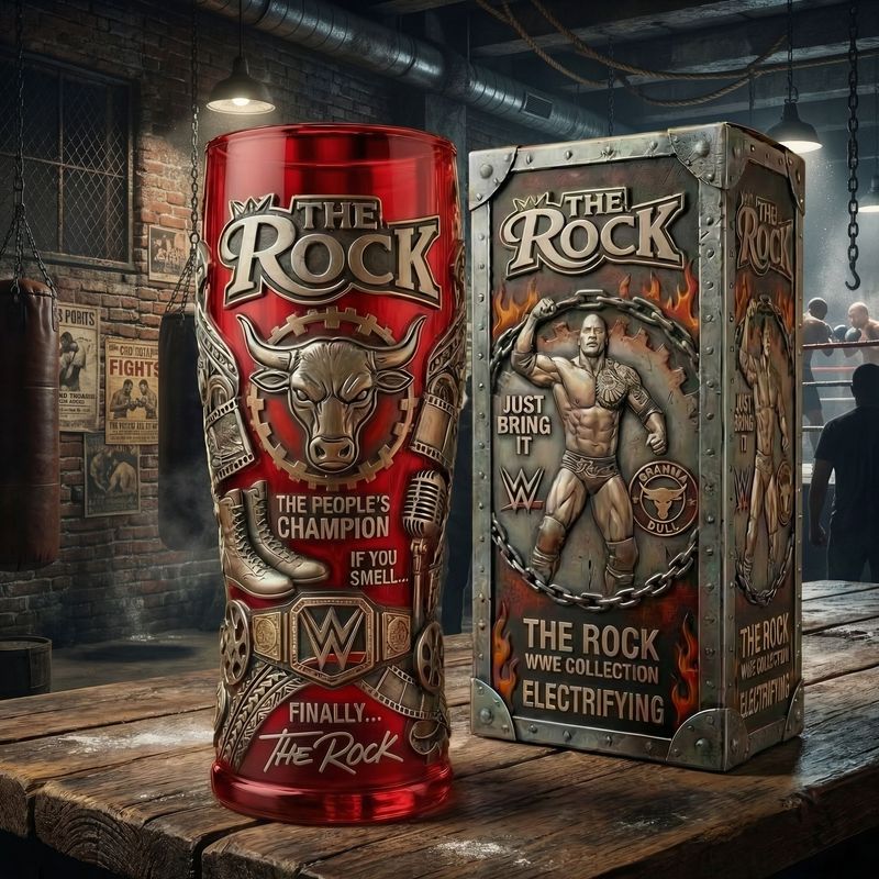 Wrestling Legends Signature Collector Glass - Limited Tribute Edition🏆