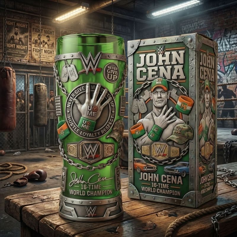 Wrestling Legends Signature Collector Glass - Limited Tribute Edition🏆