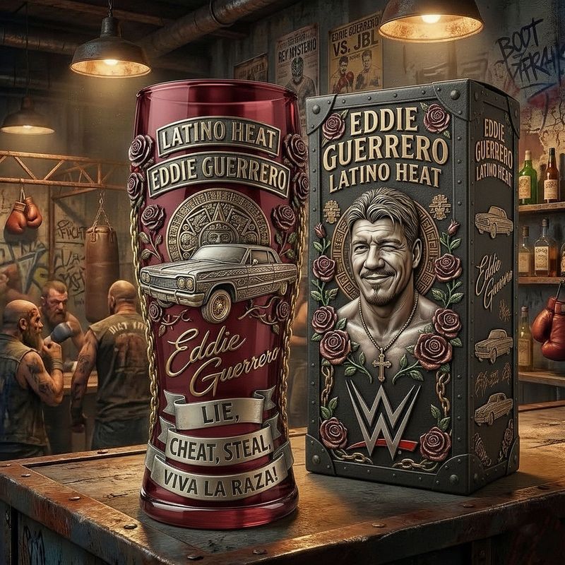 Wrestling Legends Signature Collector Glass - Limited Tribute Edition🏆