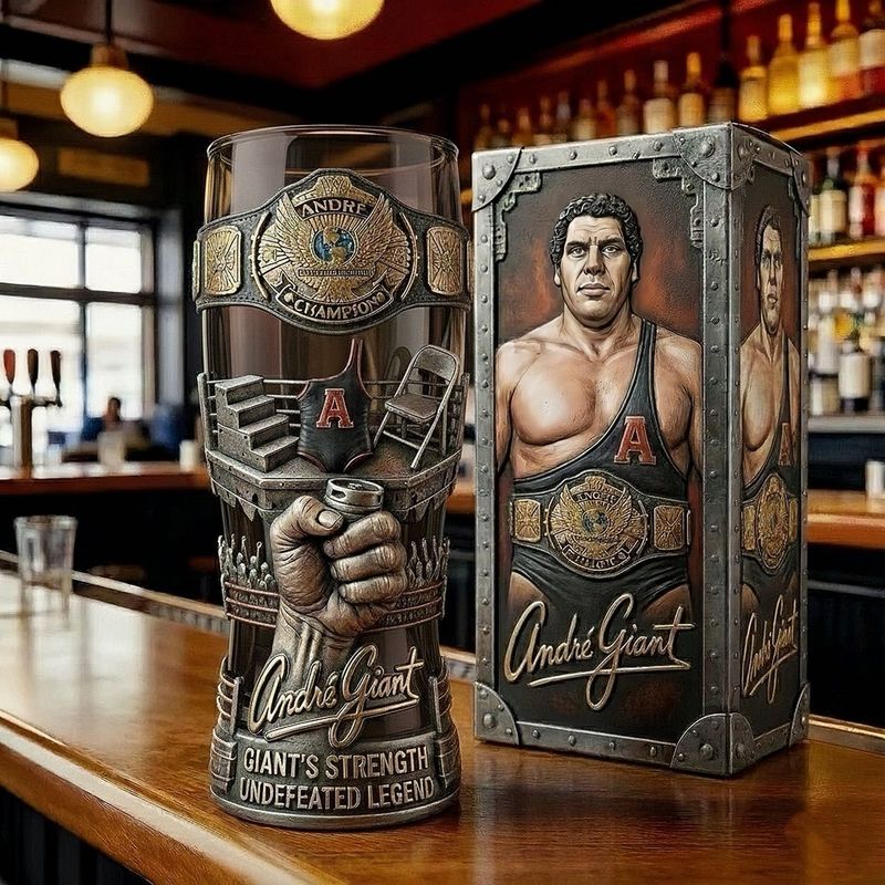 Wrestling Legends Signature Collector Glass - Limited Tribute Edition🏆
