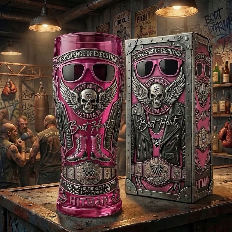 Wrestling Legends Signature Collector Glass - Limited Tribute Edition🏆