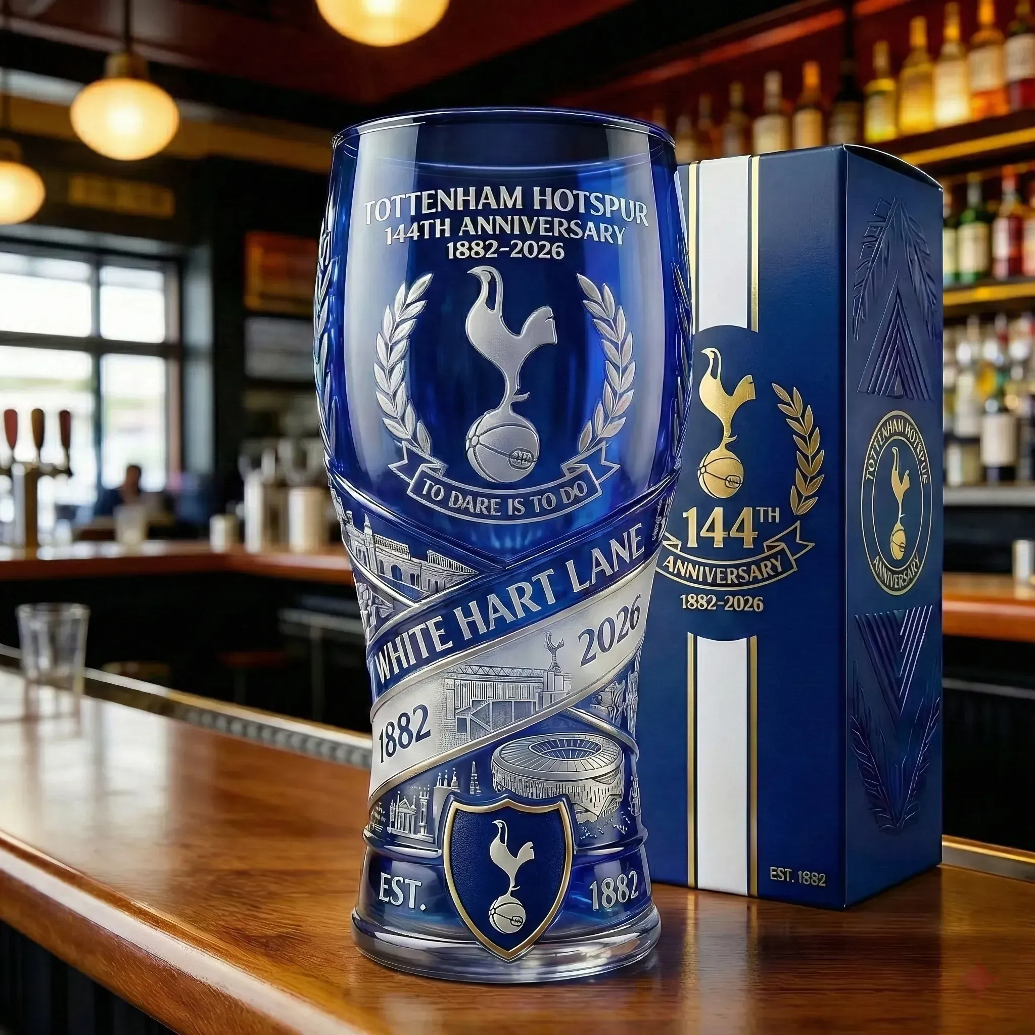 ⚽Fußball verein Jubiläum Collector's Edition Glass erie